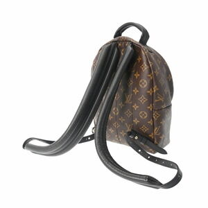 Louis Vuitton Monogram Canvas Backpack Daypack Black Brown Palm Springs
